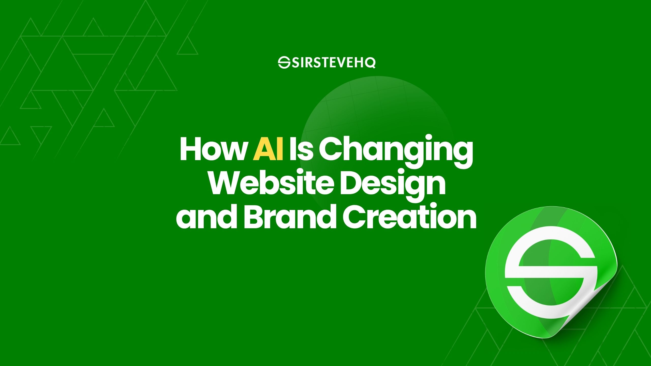 How AI Is Changing Website Design and Brand Creation