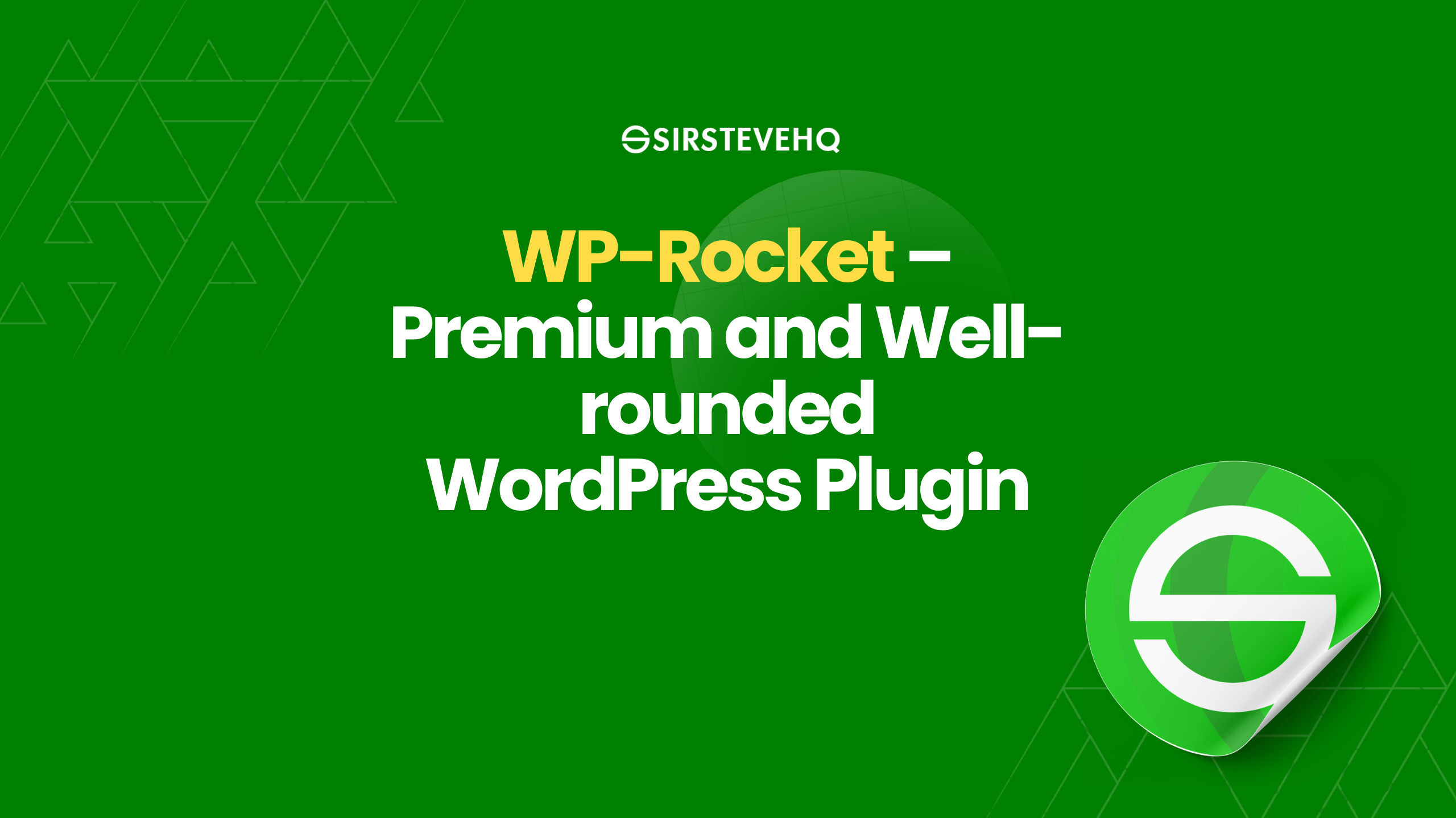 WP-Rocket – Premium and Well-rounded WordPress Plugin