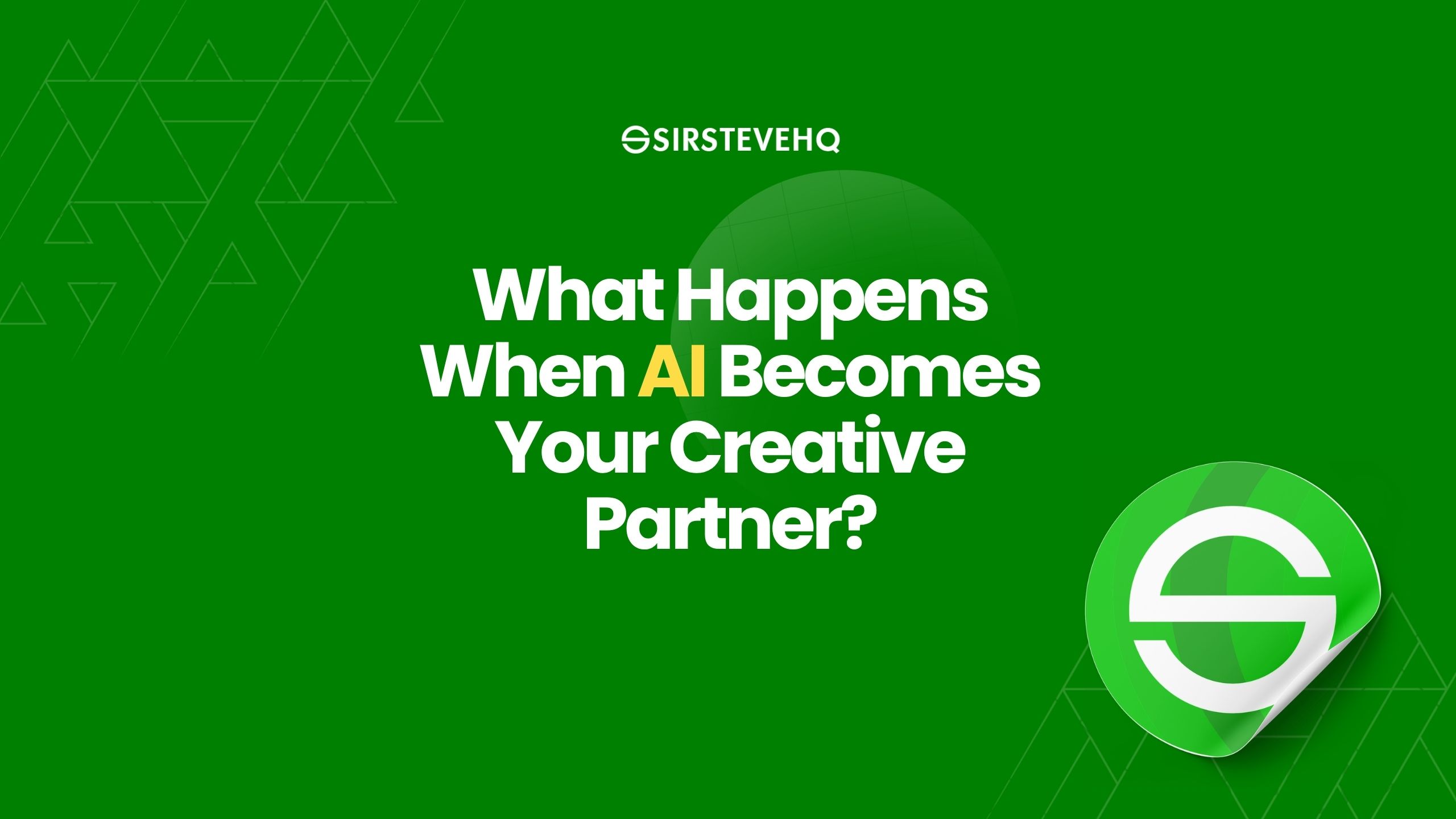 What Happens When AI Becomes Your Creative Partner?