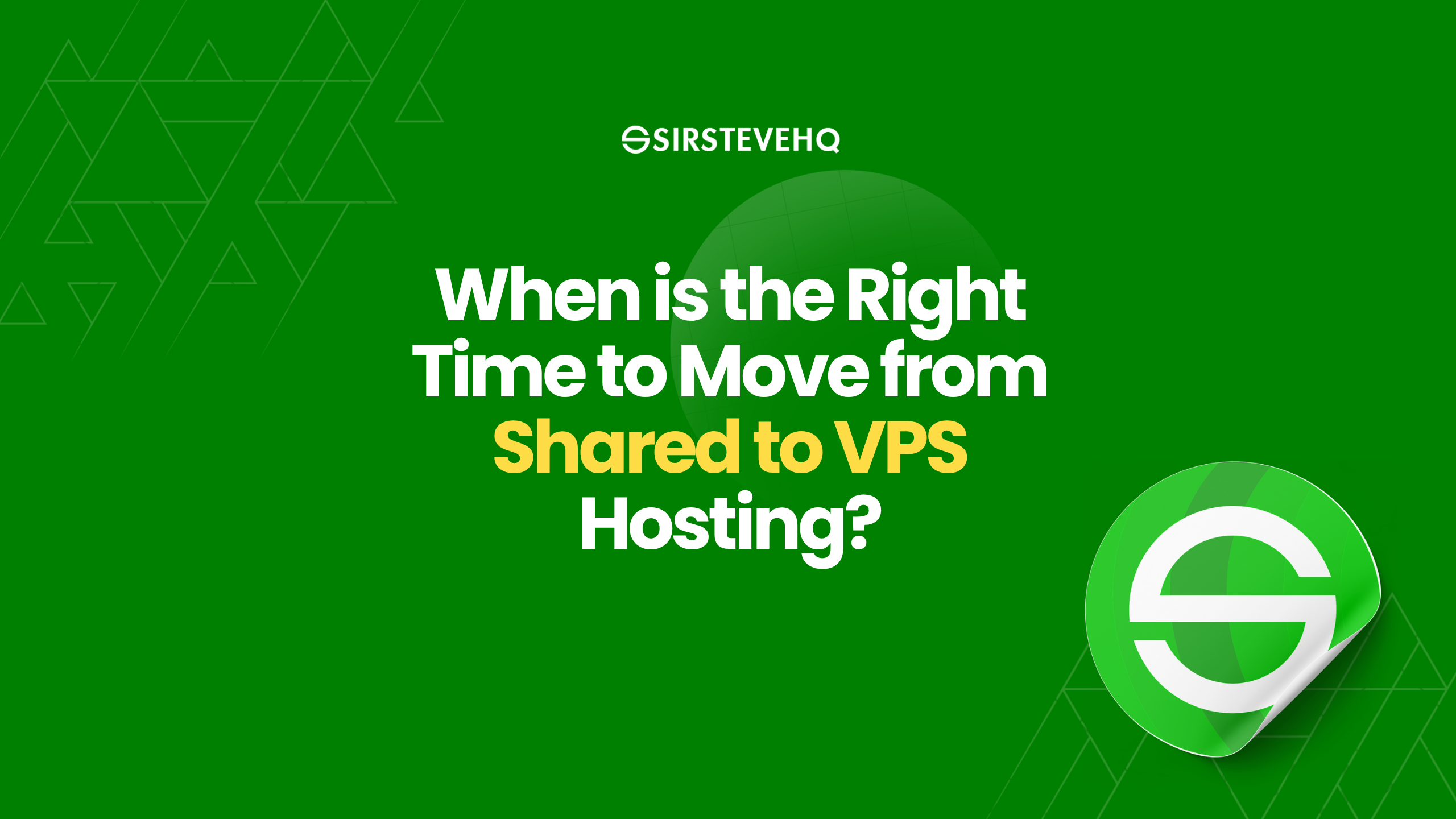 Scaling Your Business: When is the Right Time to Move from Shared to VPS Hosting?