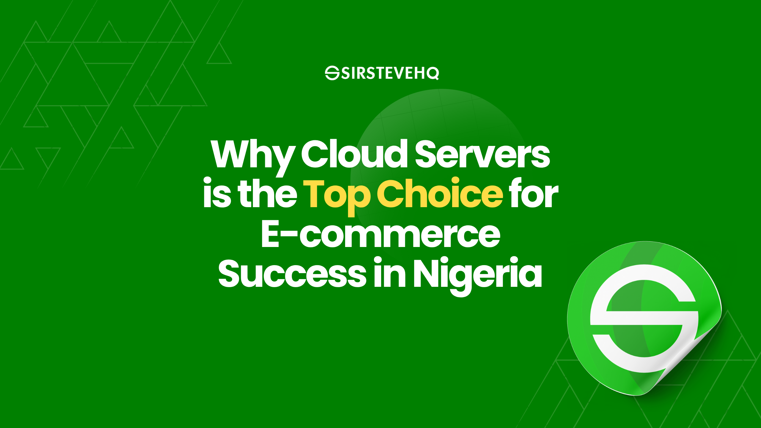 Why Cloud Servers is the Top Choice for E-commerce Success in Nigeria