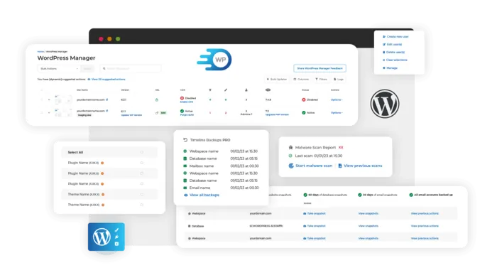 Fully-Featured WordPress Manager