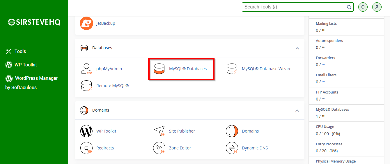 manage-my-databases