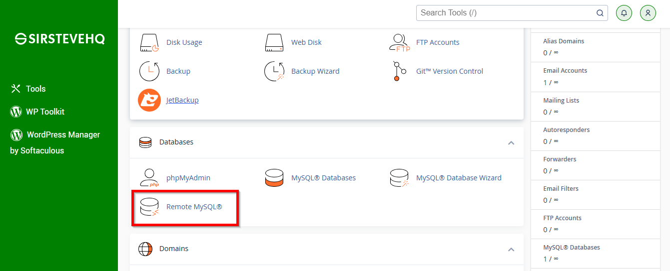 remote-mysql-databases