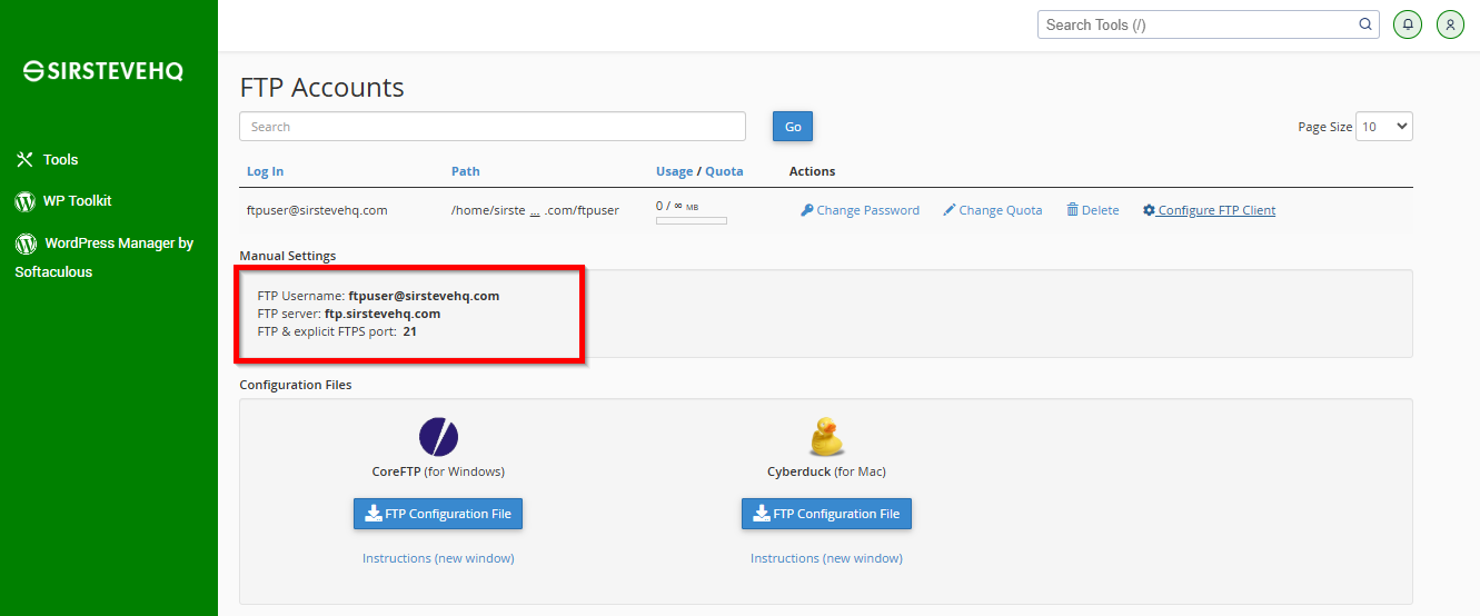 configure-ftp-client