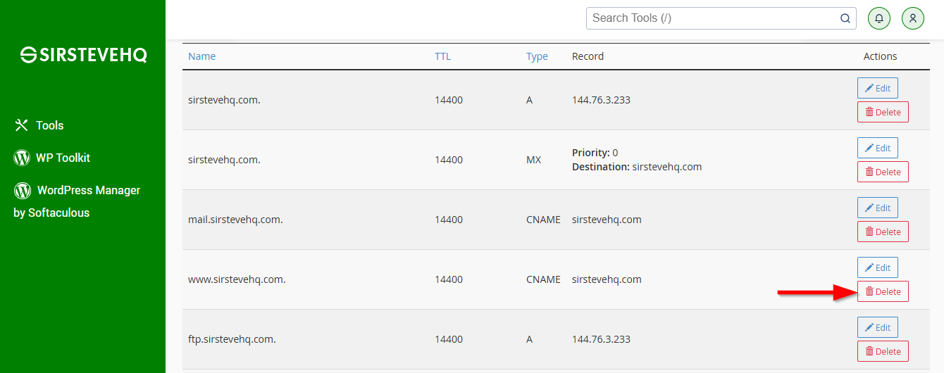 confirm-deletion-dns-record
