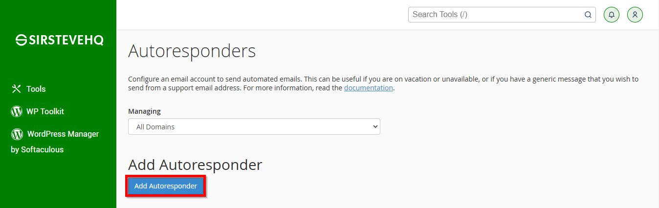 add-autoresponder