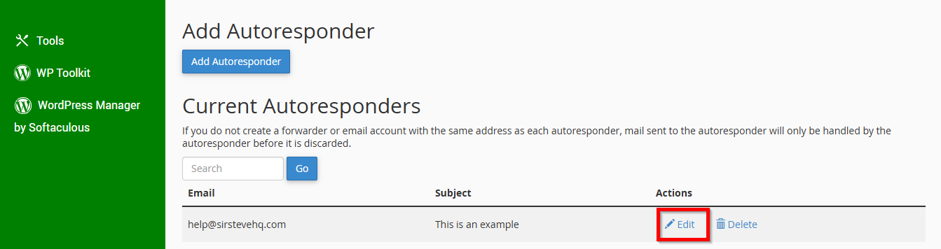 edit-autoresponder