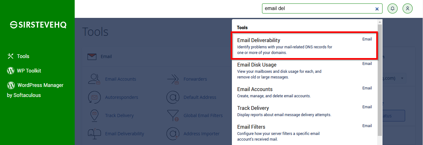 email-deliverability-search-bar