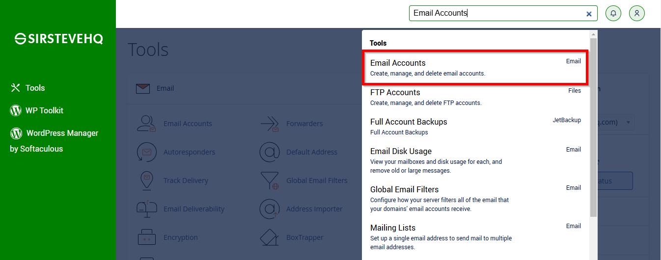 email-accounts-functionality-search