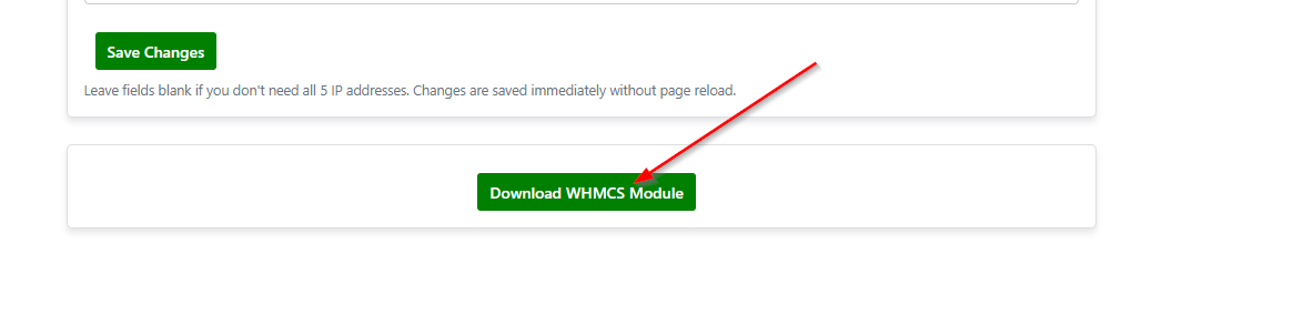 Step 1 - Module Download Screenshot