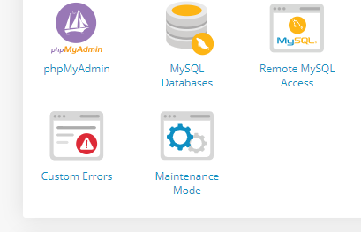 Maintenance mode in SIRSTEVEHQ CP