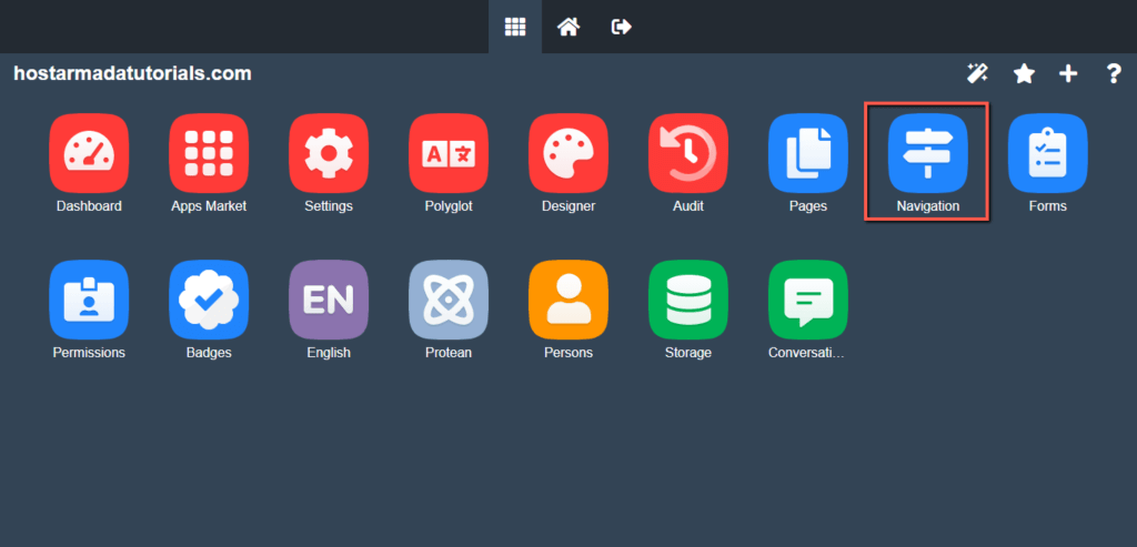 Access Navigation Builder