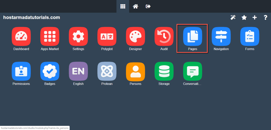 Access Pages