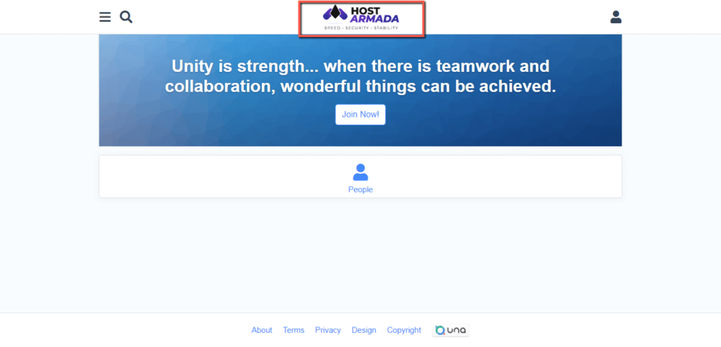 Custom Site Logo