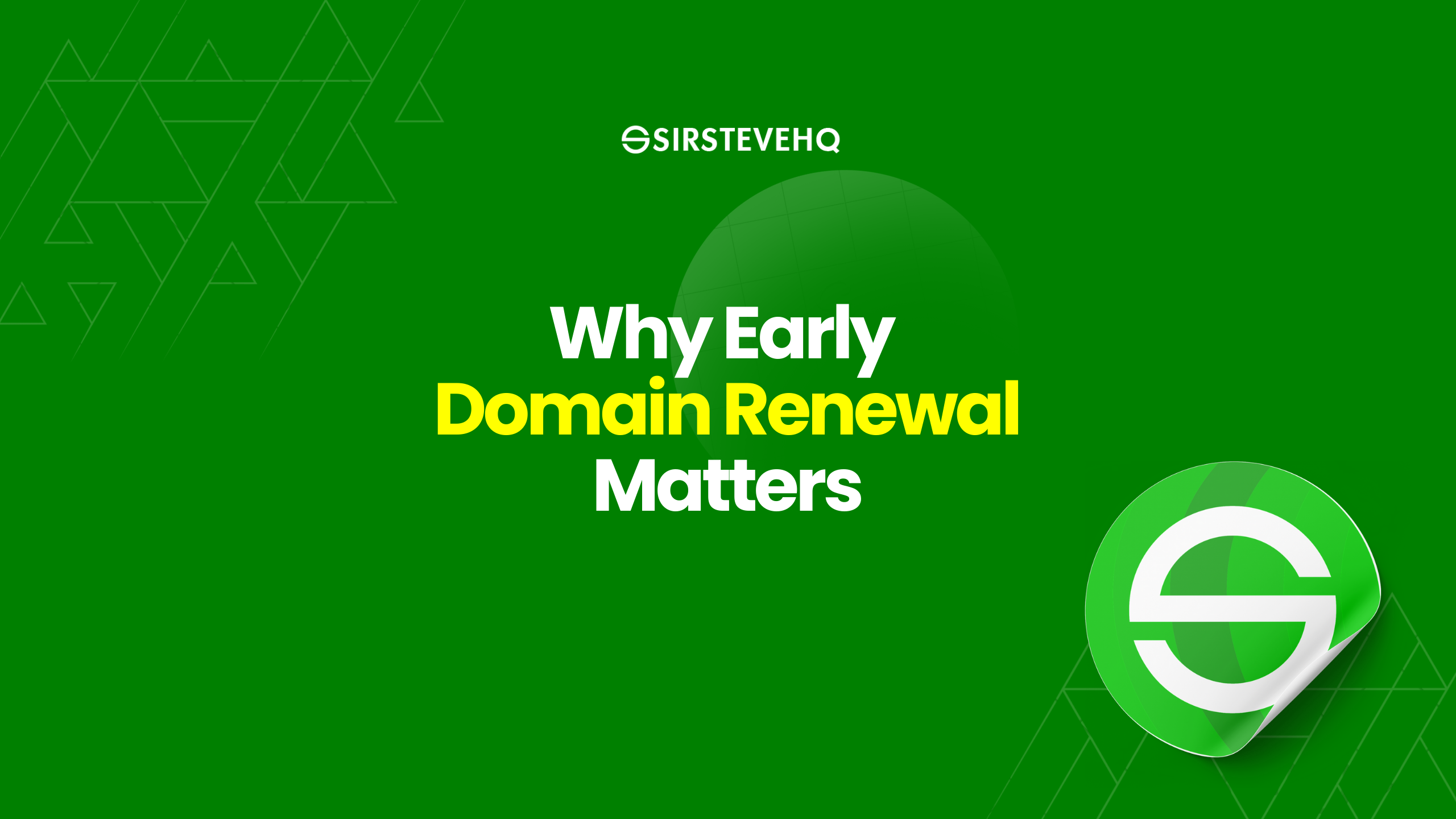Don’t Wait to Renew Your Domain: Here’s Why It Matters
