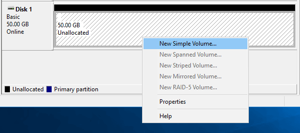 New simple volume dropdown