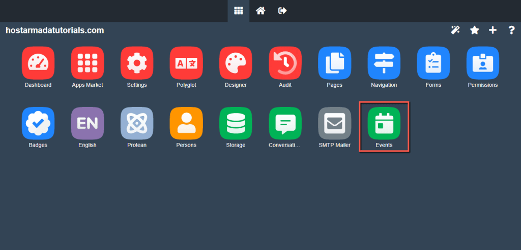 Access Events app
