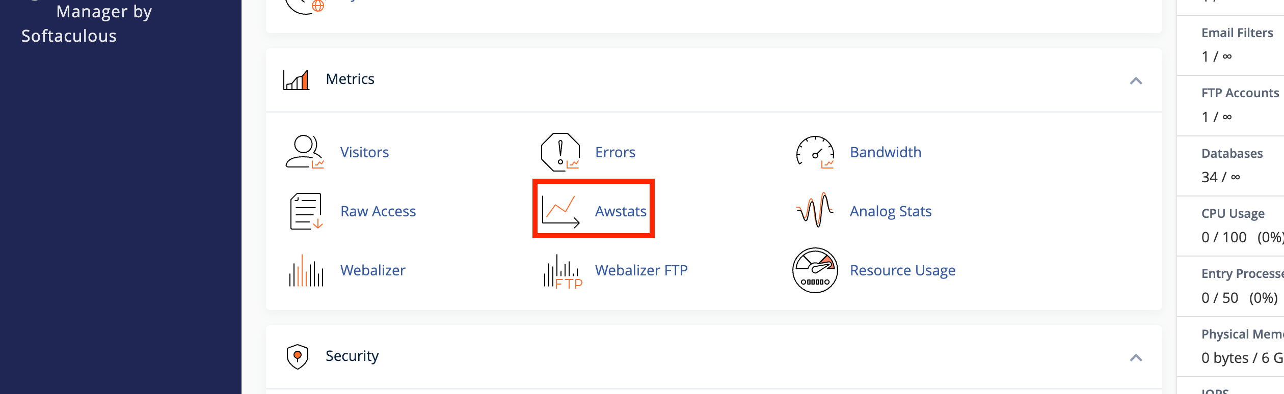 awstats-functionality
