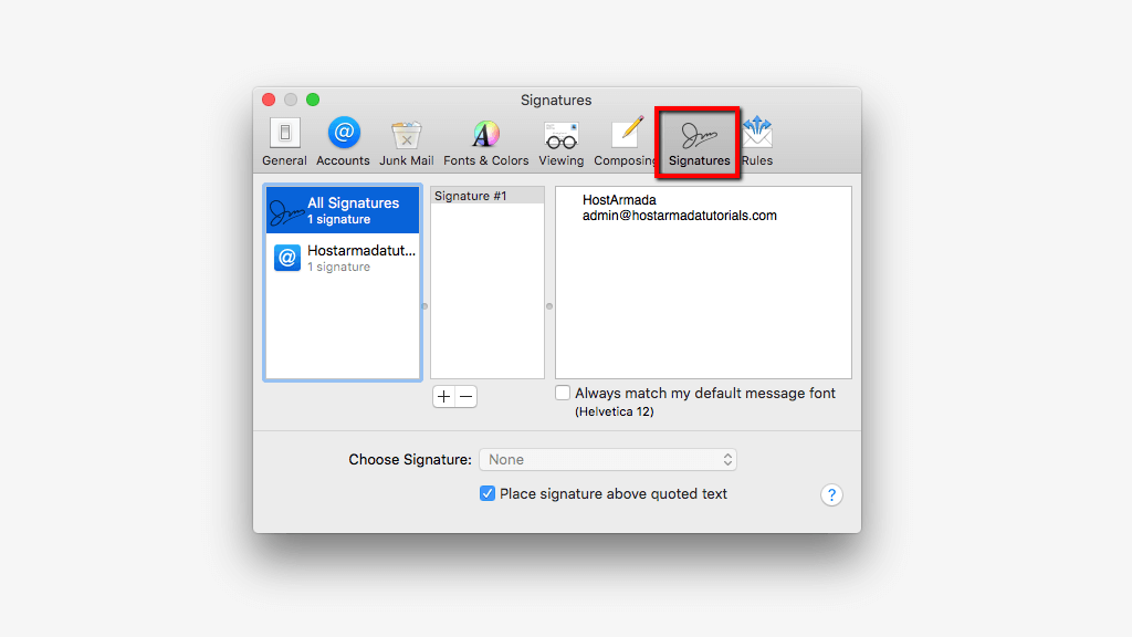 choosing-the-signatures-tab.png
