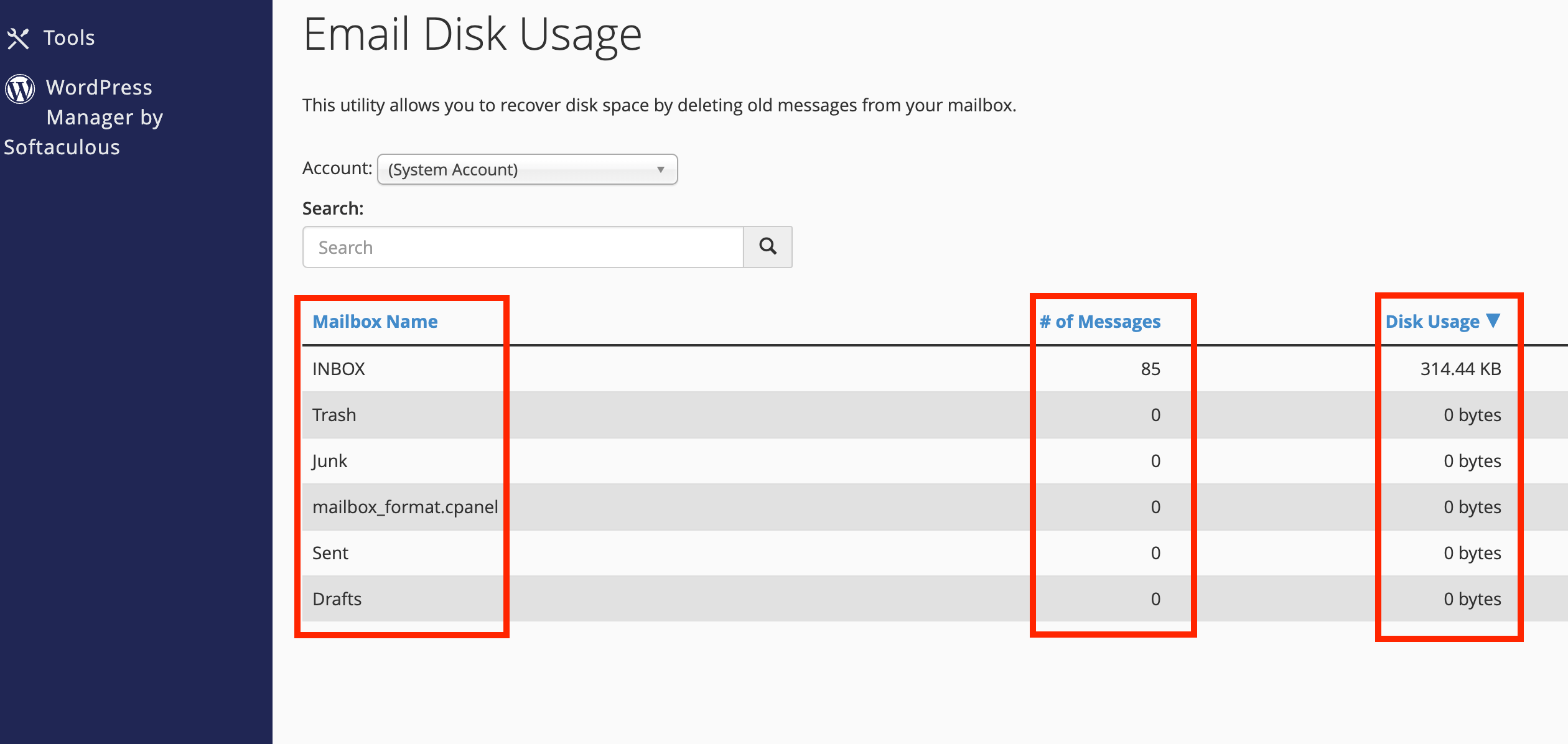 email-disk-usage-table-section