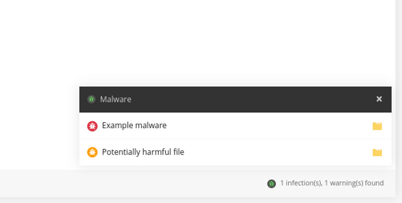 free SIRSTEVEHQ malware scanner notification