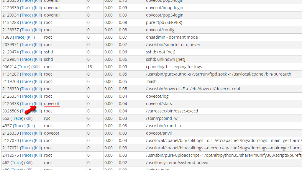 kill-dovecot-individual-process.png