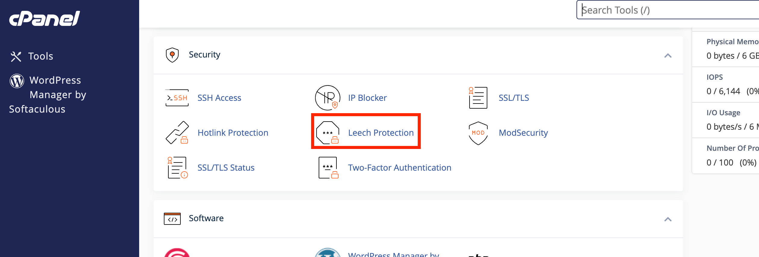 leech-protection-functionality