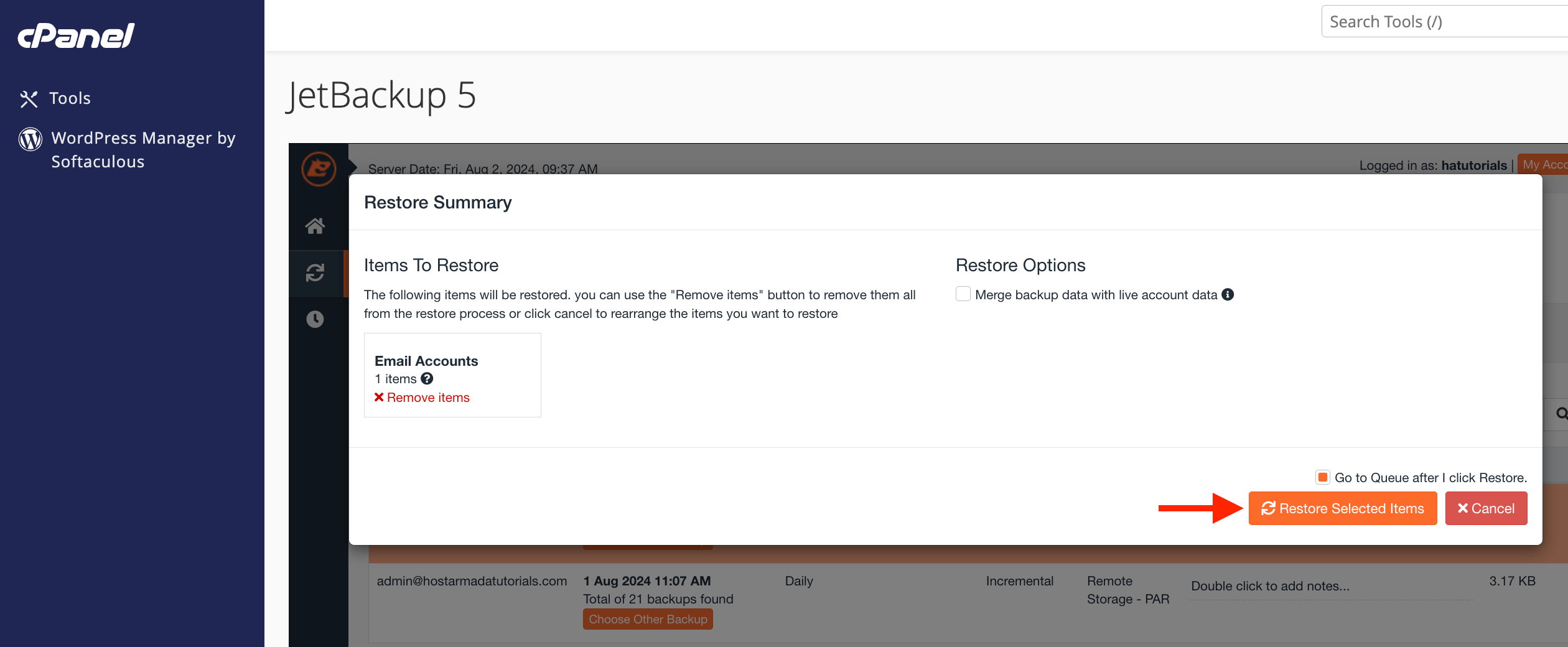 restore-summary