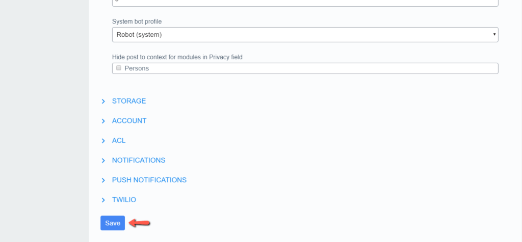 Save Site Emails