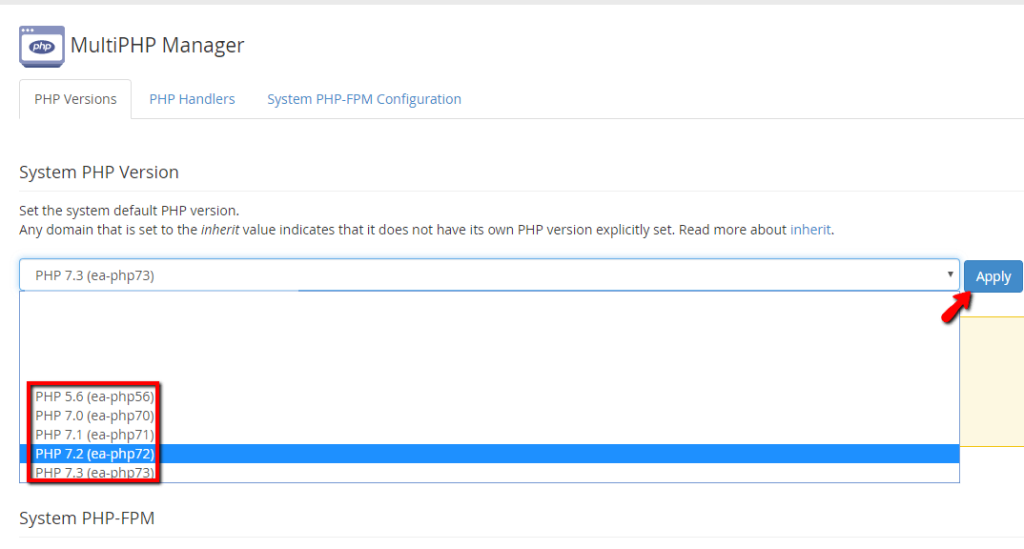 select-system-php-version.png