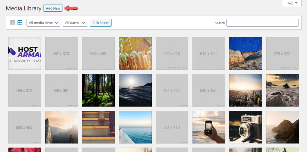 Add New Media File