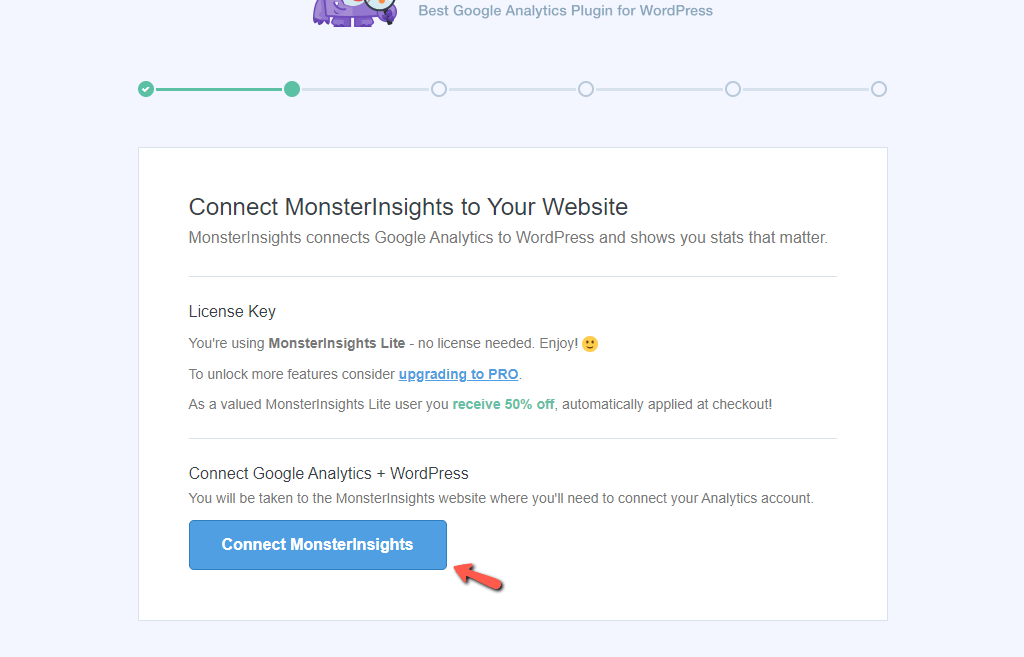 Connect Google Analytics to WordPress