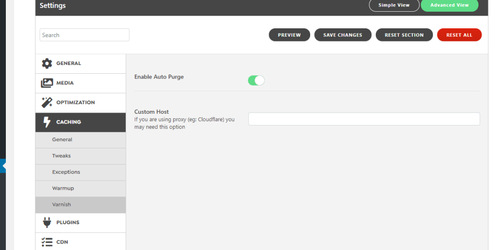 WordPress Swift Performance Plugin Varnish Caching