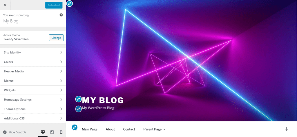 WordPress Theme Customizer Overview